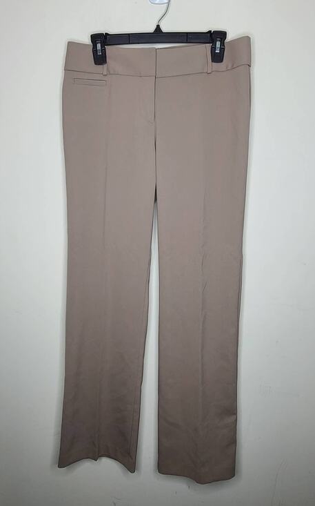 LOFT Pants - Ann Taylor Loft Zoe trouser dress pants - taupe tan khaki - 6